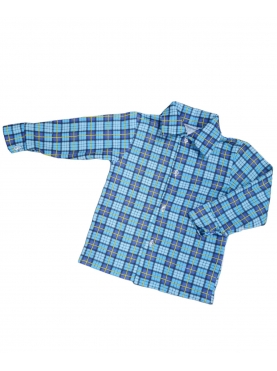Рубашка (бирюза) / 000-1204-1 Б