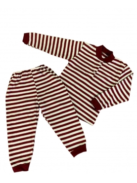 Пижама (борд.полоса) / 000-207-5