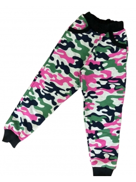 Брюки камуфляж (розовый) / 0001-1812