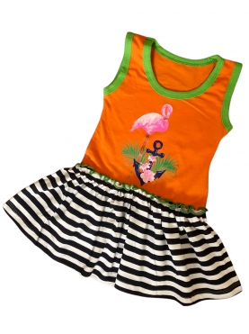 Платье"Арабелла"(оранж.) / 1213-1