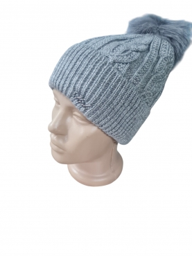 Шапка женская-латте / 00001-1724